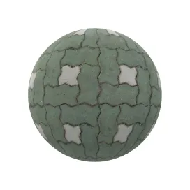 Green concrete pavement